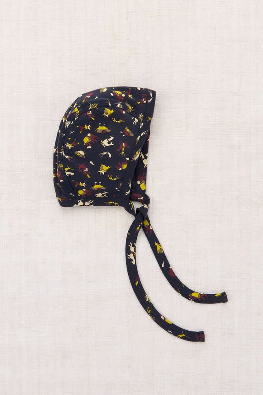 +Misha&Puff+ Baby Pima Bonnet - Ink Circus