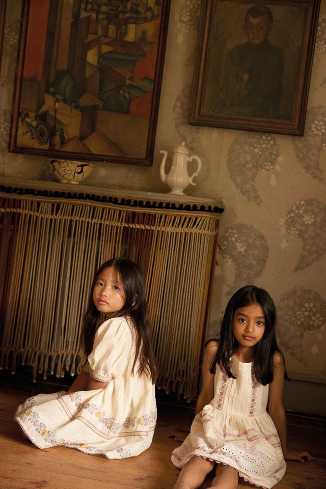 +Apolina+ PATSY RIBBONS DRESS | CREAM