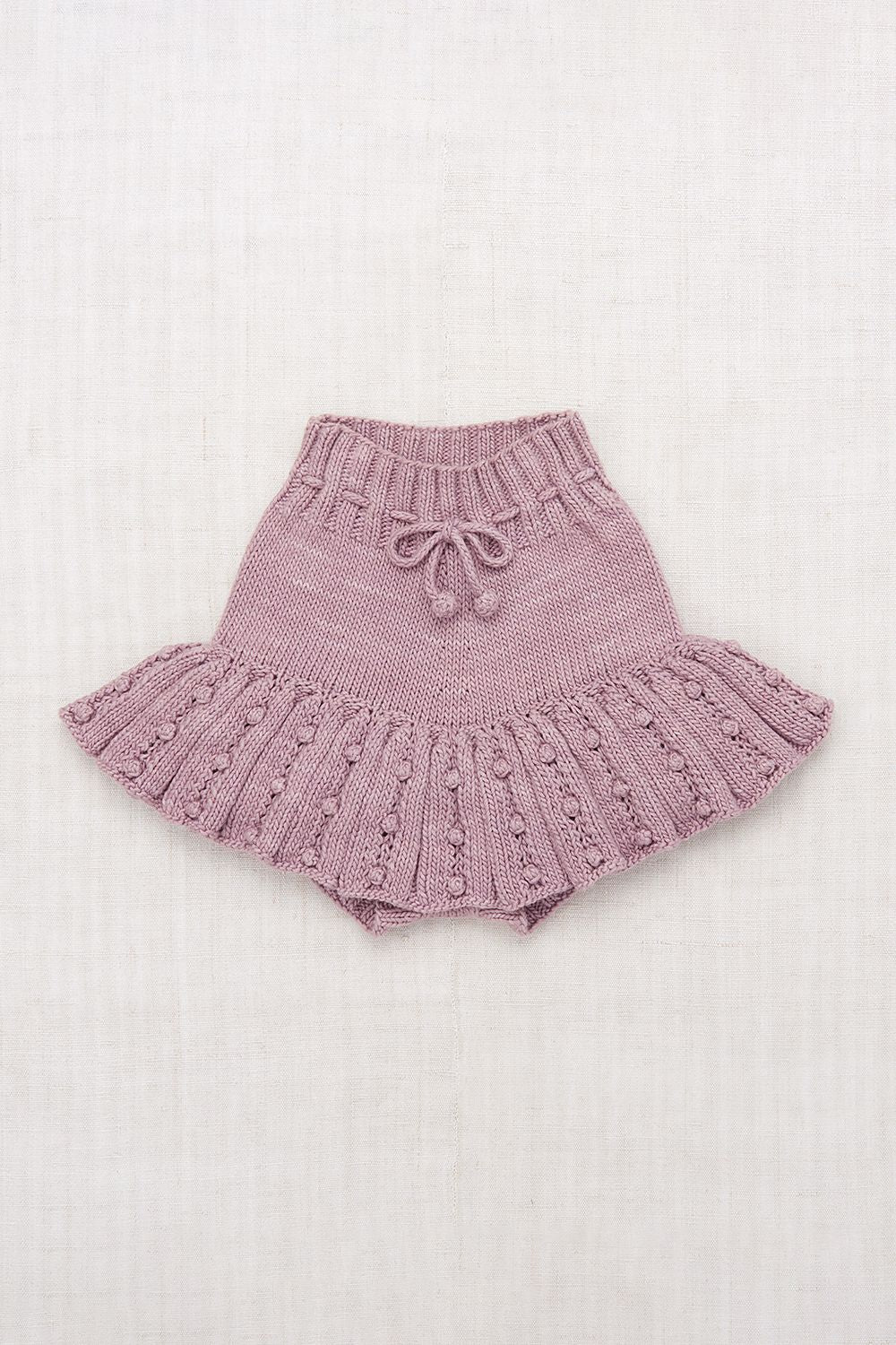 +Misha&Puff+ Eyelet Popcorn Skating pond skirt - Plum Petal