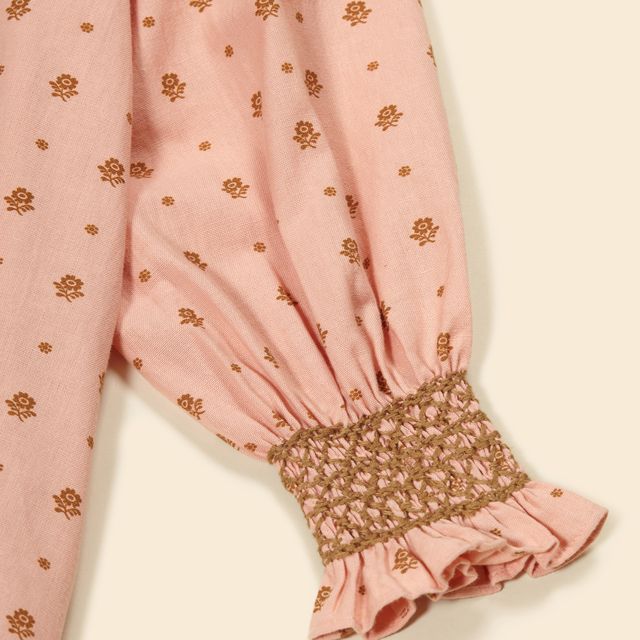 +Apolina+ CECE SMOCK DRESS - MEADOW CALICO RIBBON