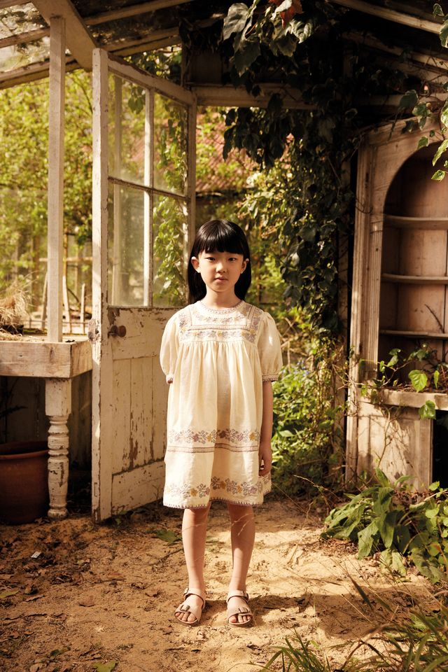 +Apolina+ PATSY RIBBONS DRESS | CREAM