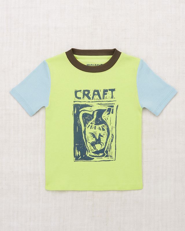 +Misha&Puff+ Craft Ringer Tee - Limeade