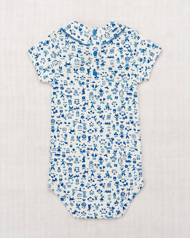 +Misha&Puff+ Short Sleeve Scout Onesie - Marzipan Country Walk