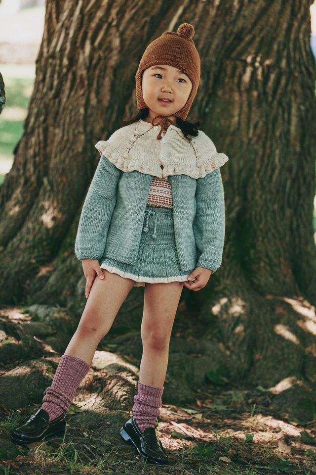 +Misha&Puff+ POINTY PEAK HAT | NUTMEG