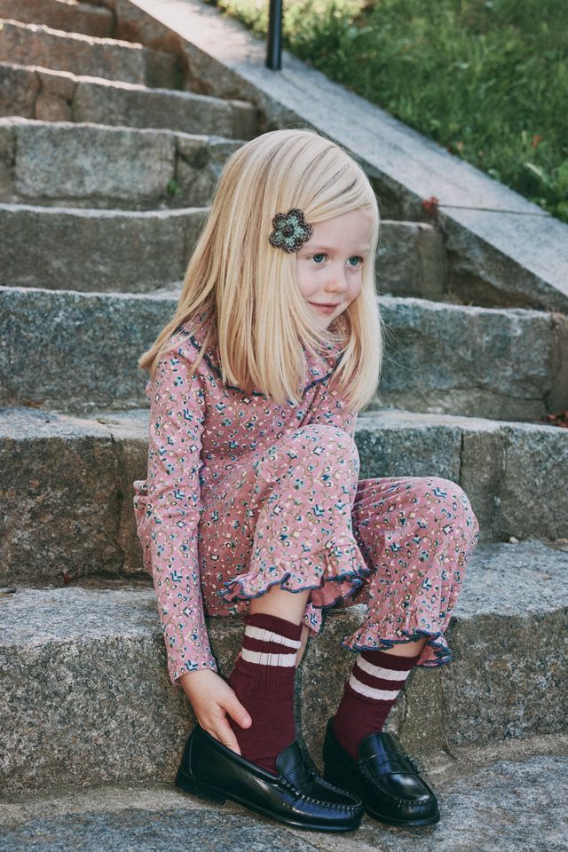 +Misha&Puff+ PALOMA TOP | ANTIQUE ROSE MILLEFLEURS