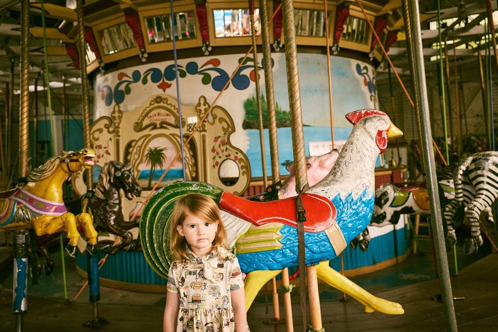 +Misha&Puff+ SCOUT PEPLUM TOP | MARZIPAN STORYLAND