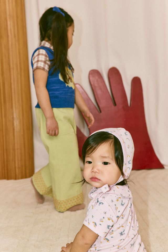 +Misha&Puff+ BABY PETIT COLLAR ONESIE | AURA CIRCUS