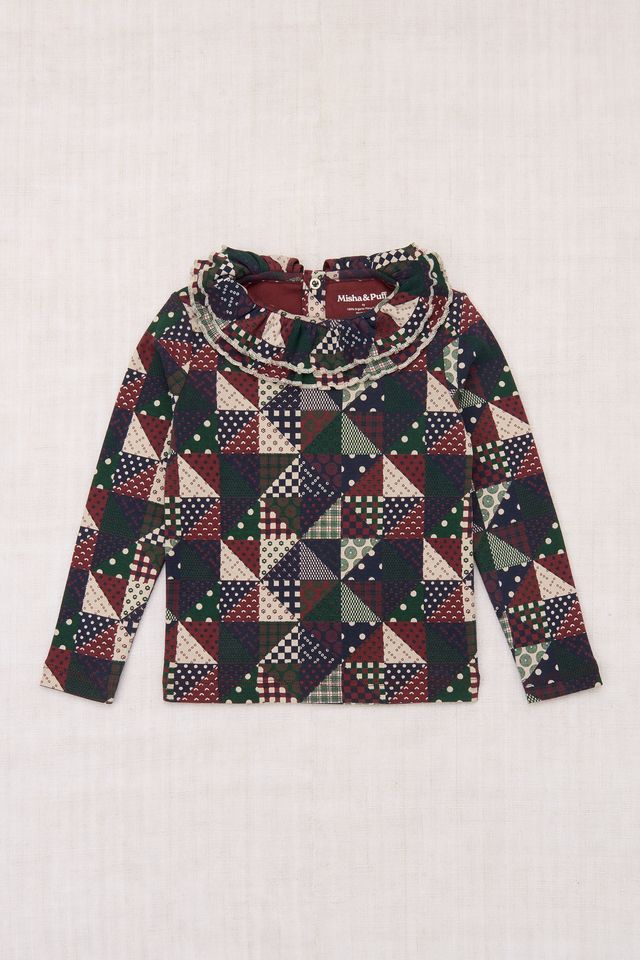 +Misha&Puff+ Sweetheart Top - Madder Root Patchwork