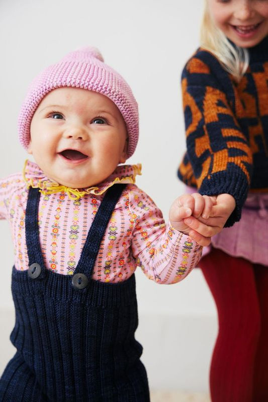 +Misha&Puff+ Pattie onesie - pink lilac bohemia