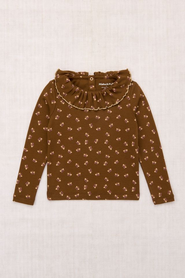 +Misha&Puff+ PALOMA TOP | NUTMEG MARIPOSA