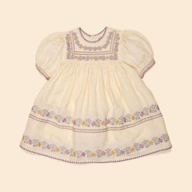 +Apolina+ PATSY RIBBONS DRESS | CREAM