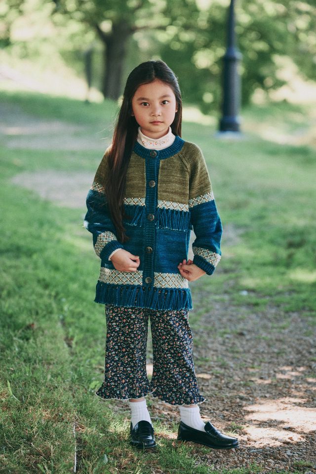 +Misha&Puff+ RUFFLE PEDAL PUSHER | ASTRONOMY MILLEFLEURS