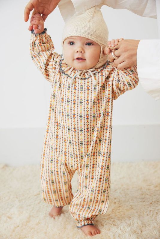 +Misha&Puff+ Pierrot onesie - string bohemia