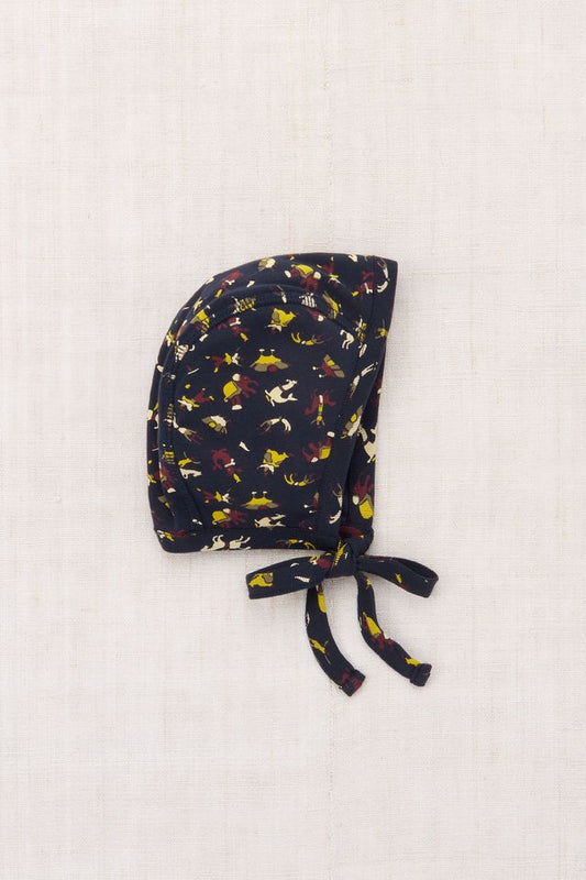 +Misha&Puff+ Baby Pima Bonnet - Ink Circus