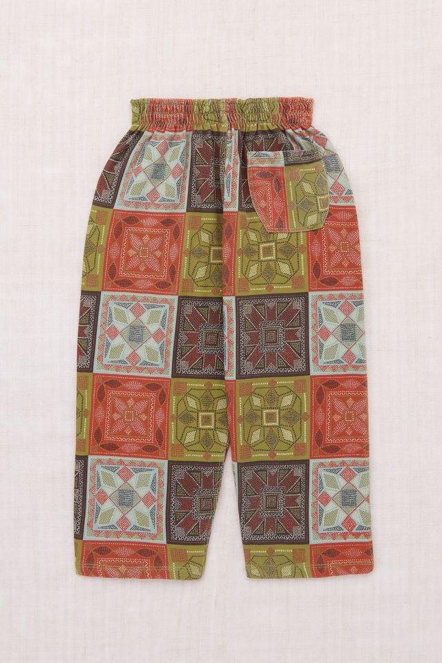 +Misha&Puff+ Camp Pant - Chili Spice Cross Stitch