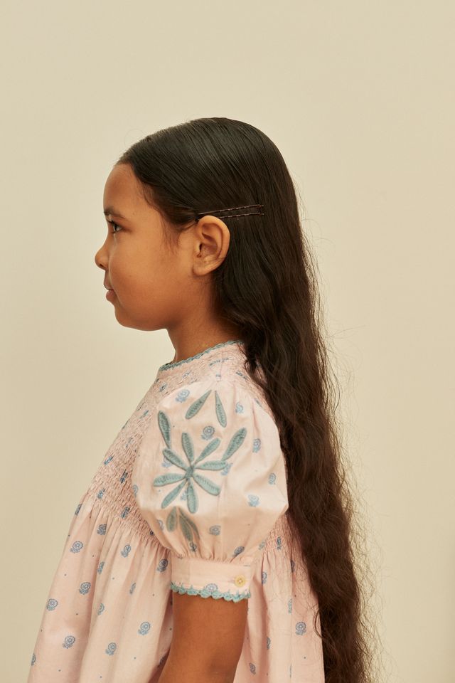 Apolina+ NOEMIE DRESS | Studio Calico Pink – slow. editions