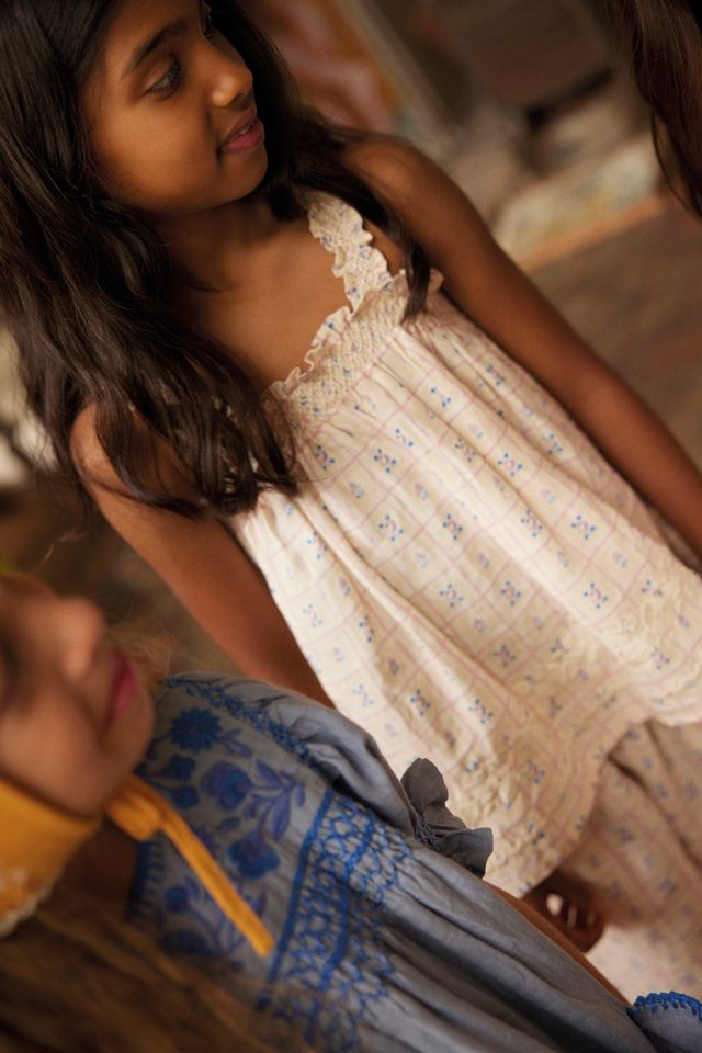 +Apolina+ DORA DRESS | BLUE-LILAC