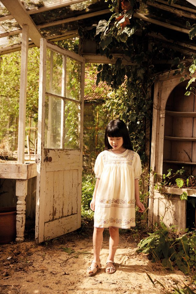 +Apolina+ PATSY RIBBONS DRESS | CREAM