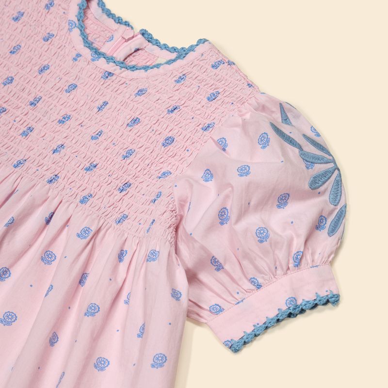 Apolina+ NOEMIE DRESS | Studio Calico Pink – slow. editions