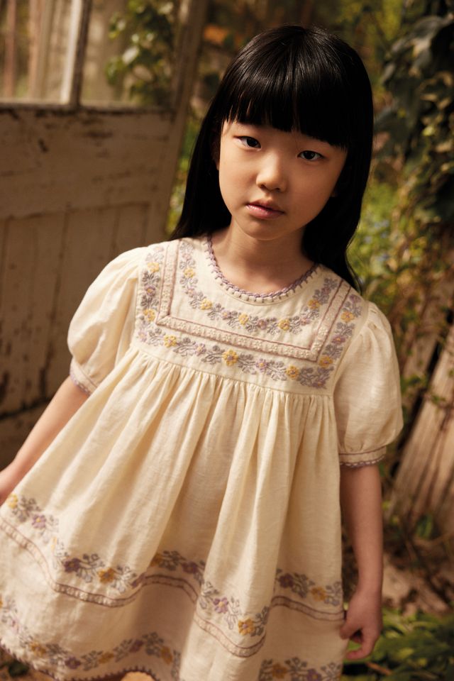 +Apolina+ PATSY RIBBONS DRESS | CREAM