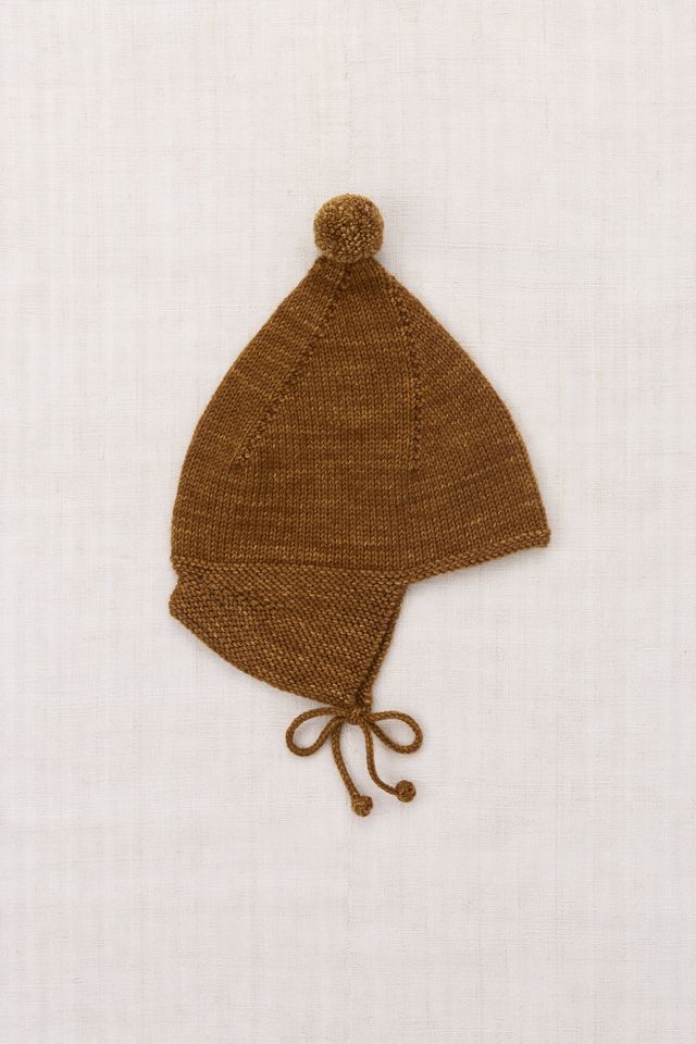 +Misha&Puff+ POINTY PEAK HAT | NUTMEG