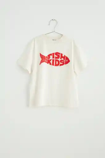 +FISH&KIDS+ FISH&KIDS T-SHIRT | OFF WHITE