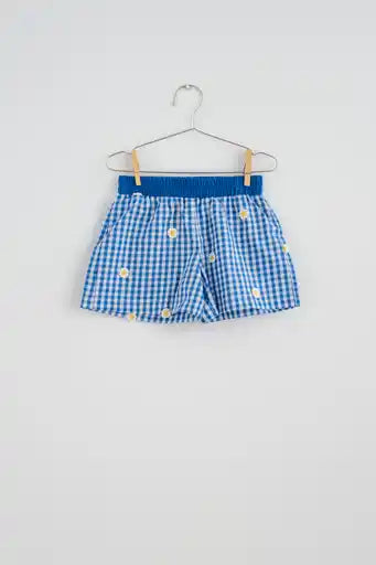 +FISH&KIDS+ DAISY FLOWERS SHORTS