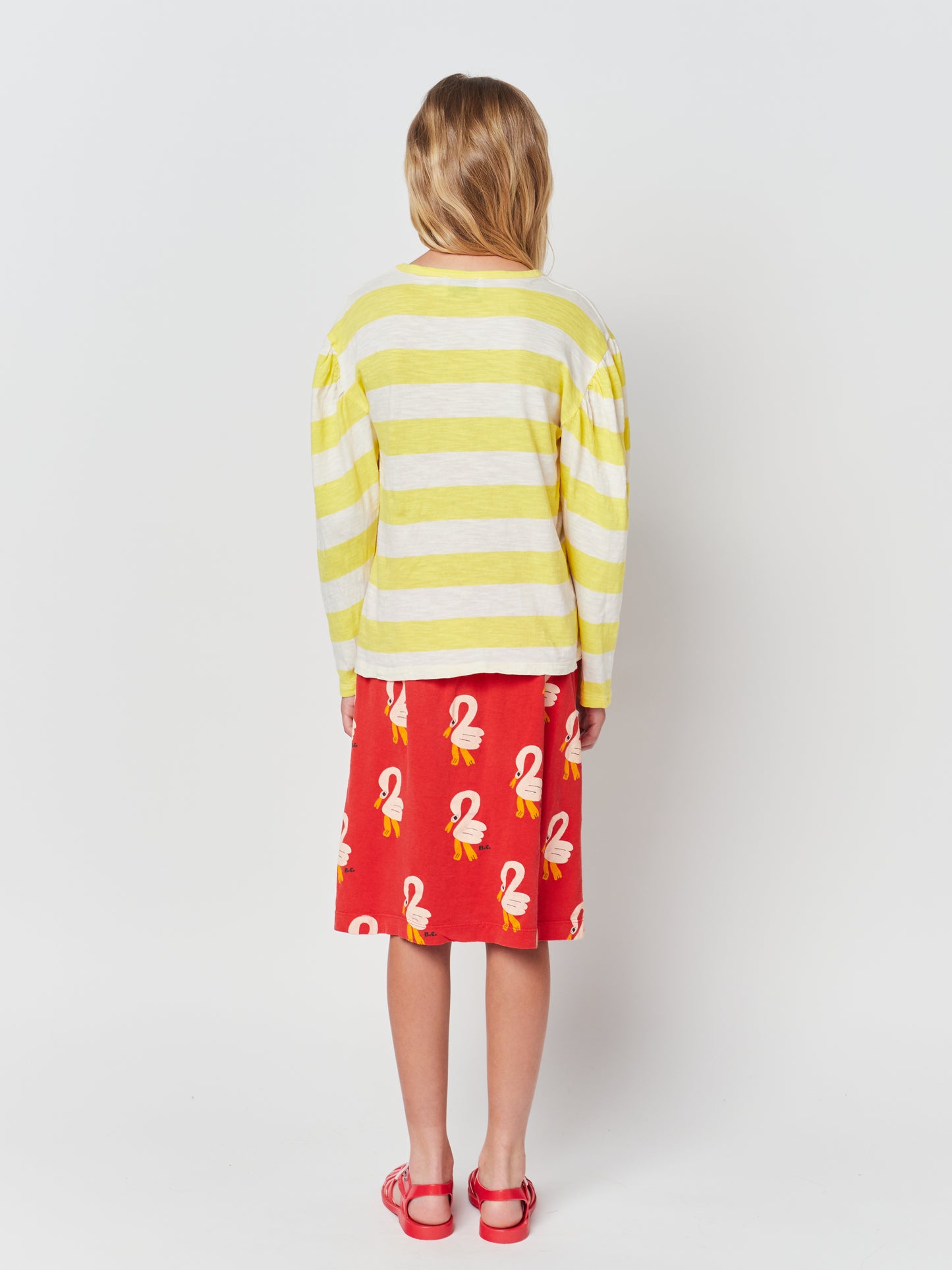 BB.Choses Pelican all over midi skirt | 12-13y