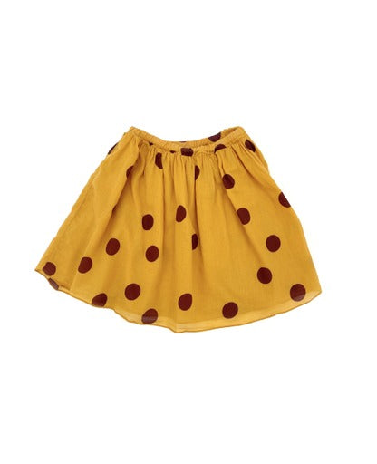 +LONGLIVETHEQUEEN+ wide skirt - mineral yellow | 4y