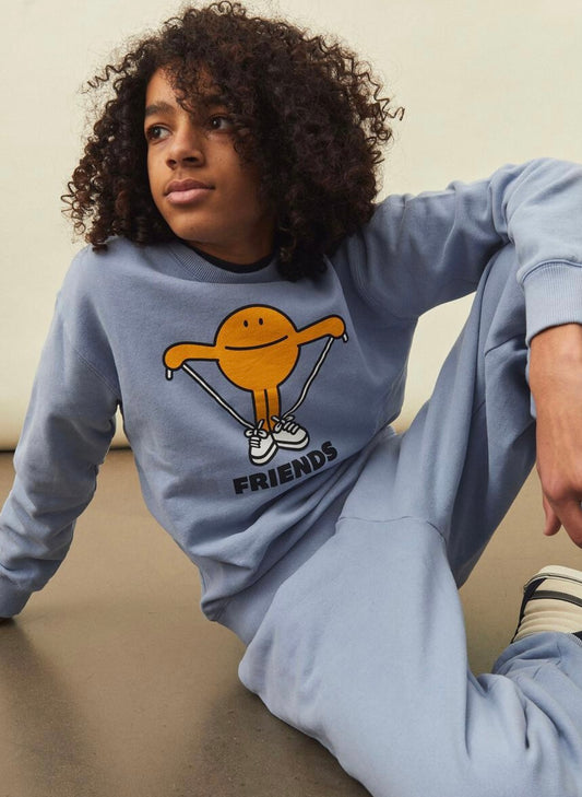 +Hundred Pieces+  Shobu x Hundred Prices Friends Sweatshirt - BREAK