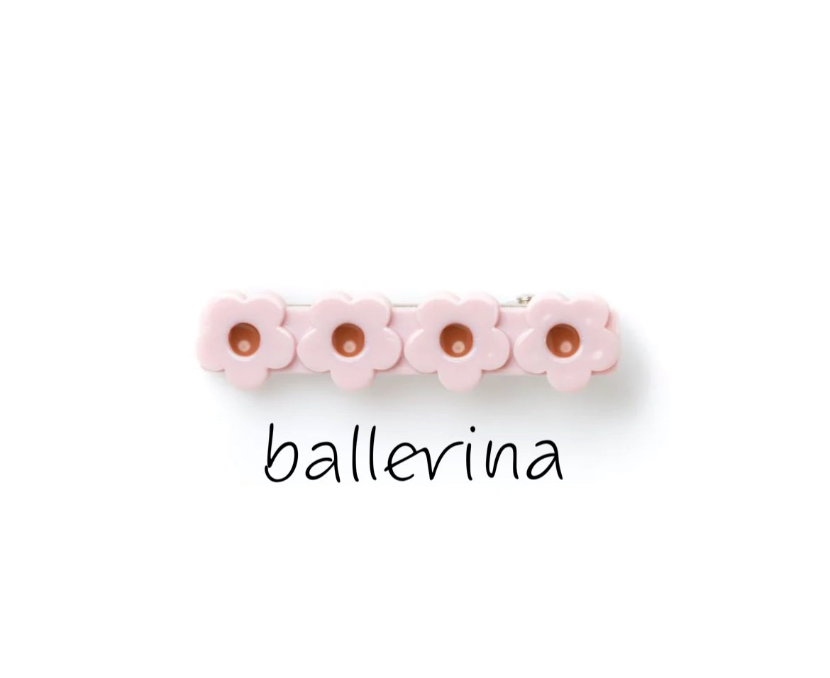 +Wunderkin Co.+ Flower hair clip | ballerina
