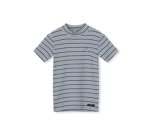 +A Monday in Copenhagen + Agnes T-shirt - Blue Stripe | 2y