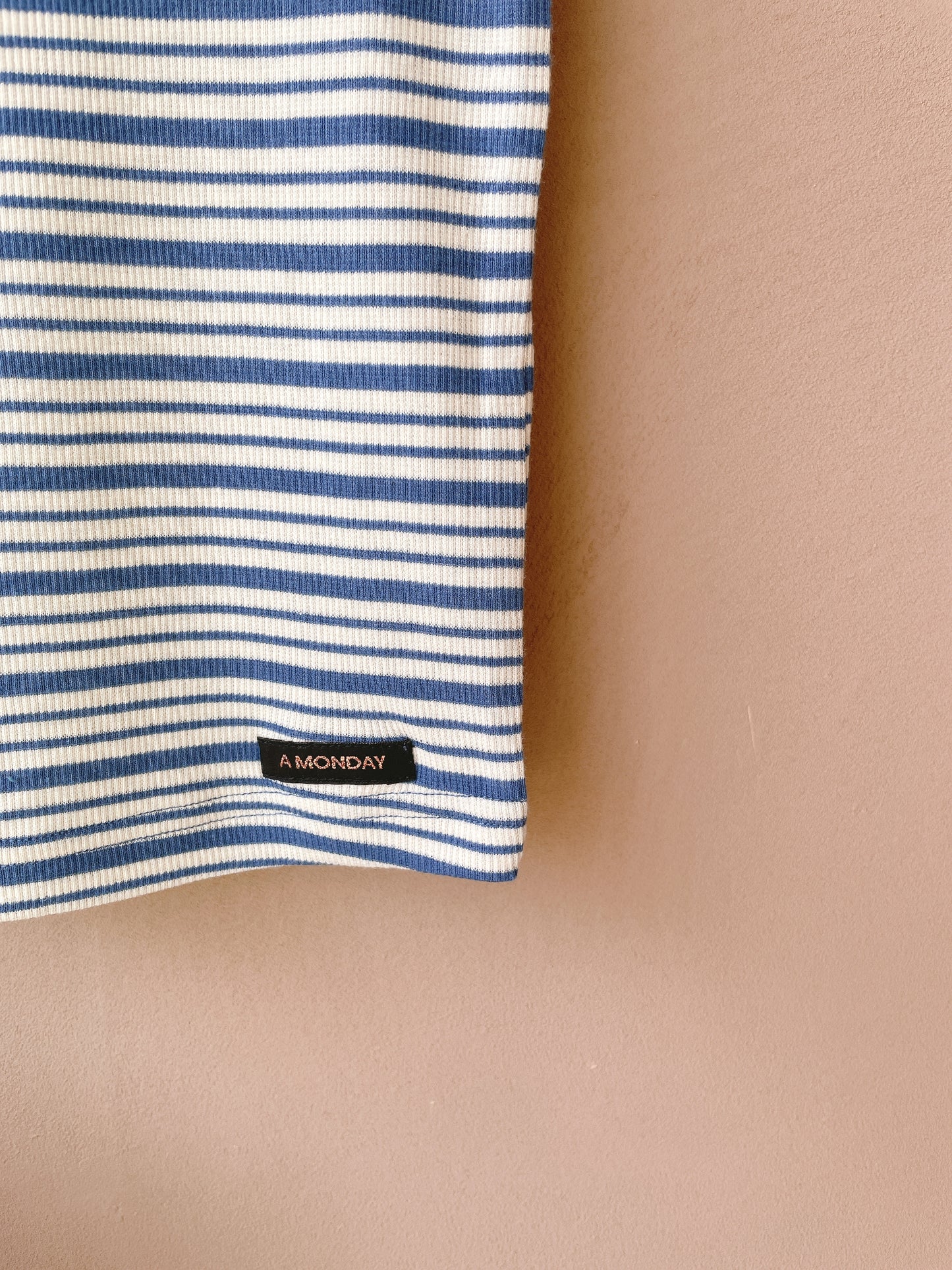 +A Monday in Copenhagen + Agnes T-shirt - Blue Stripe
