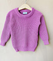+Daily Brat+ Charlie knitted sweater happy pink
