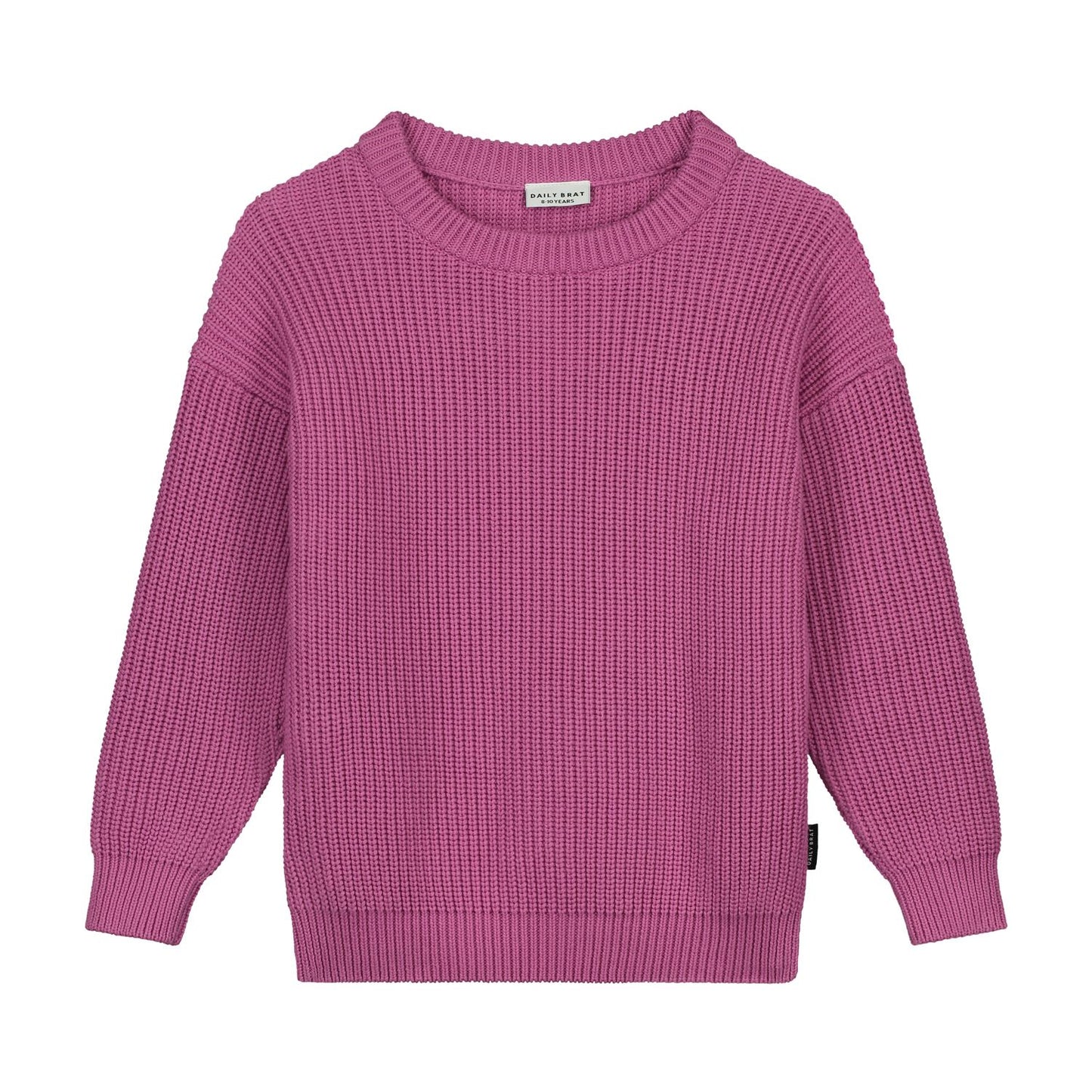 +Daily Brat+ Charlie knitted sweater happy pink