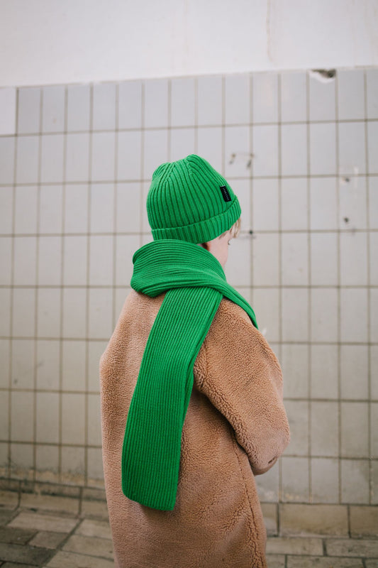 +Daily Brat+ Daily knitted hat dazzling green