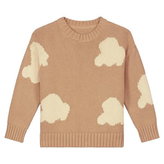 +Daily Brat+ Cloudy knitted sweater winter stone | 1-2y